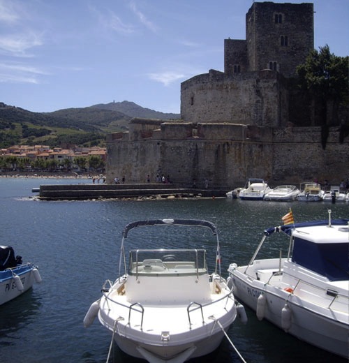Boats in Collioure